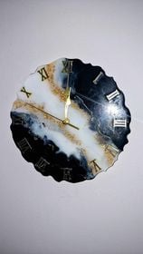 Resin clock 
25cm